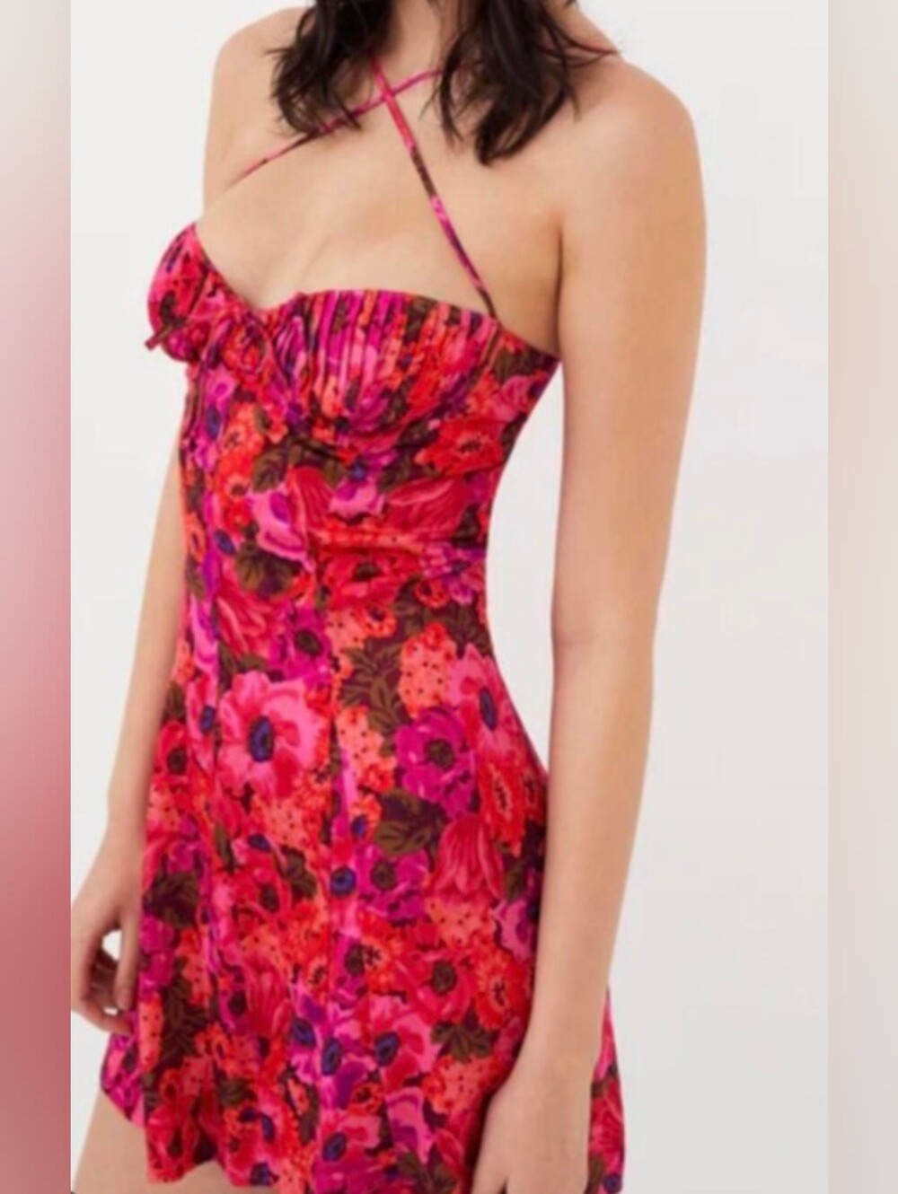 For Love & Lemons Wendy Floral Mini Dress